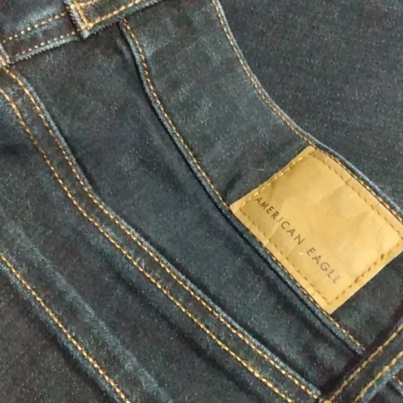 AMERICAN EAGLE HI-RISE SKINNY SUPER STRETCH JEANS - Picture 5 of 11